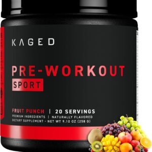 Kaged Sport Pre Workout Powder Fruit Punch