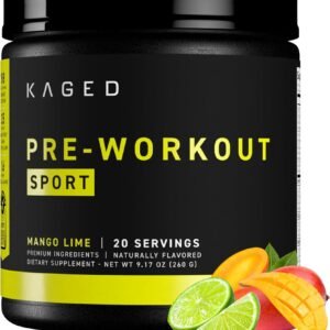 Kaged Sport Pre Workout Powder Mango Lime