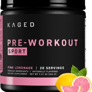 Kaged Sport Pre Workout Powder Pink Lemonade
