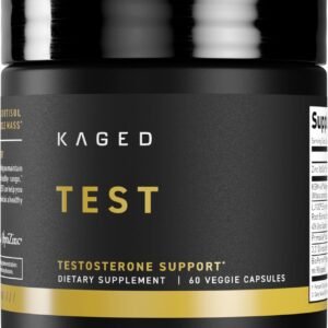 Kaged Test Capsules Unflavored Testosterone Booster Ferodrox