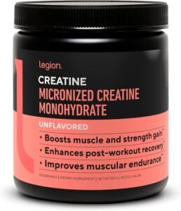 LEGION Micronized Creatine Monohydrate Supplement