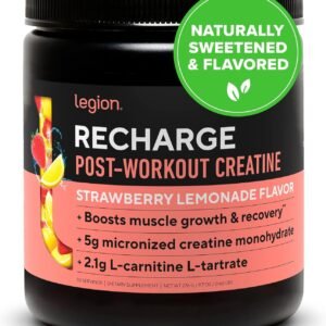 LEGION Recharge Post Workout Drink Strawberry Lemonade