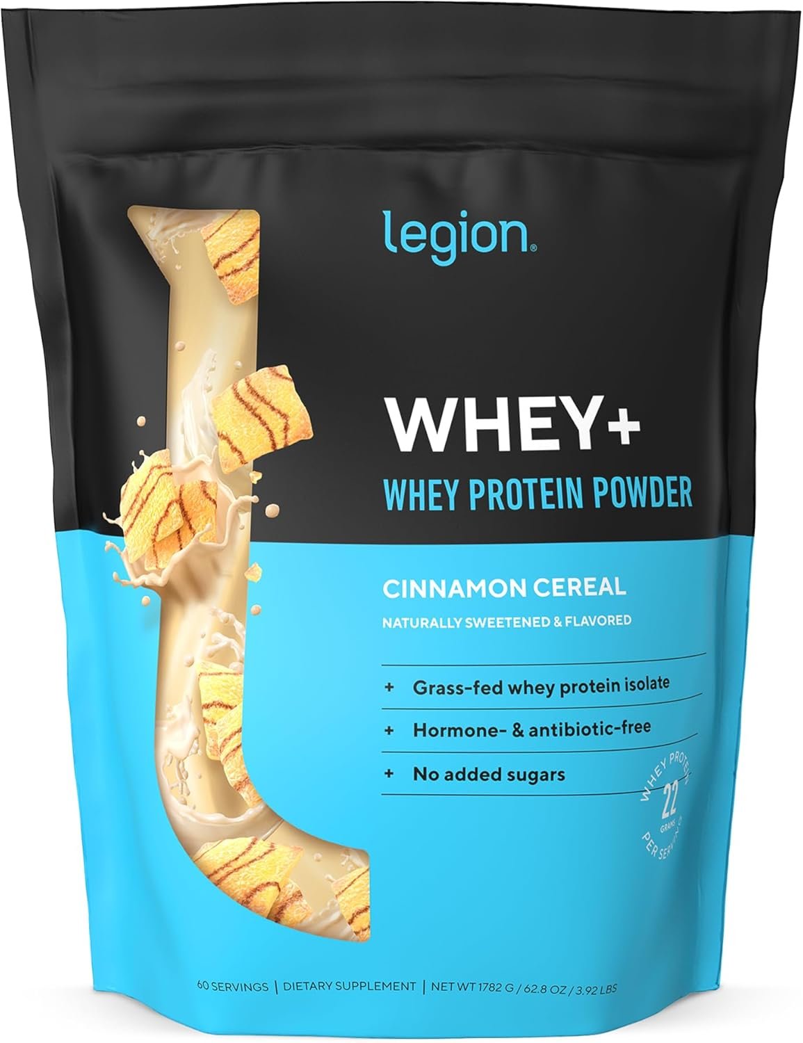 LEGION Whey+ Protein Whey Isolate Cinnamon Cereal