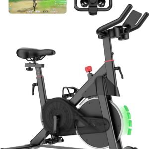 MJWW Exercise Bike 32-Level Magnetic Resistance Stationary Bike 1