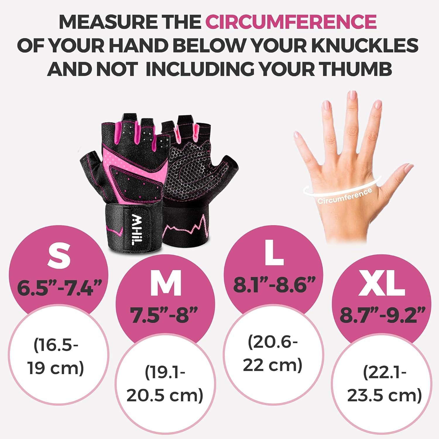 MhIL Workout Gloves for Women - Image 7