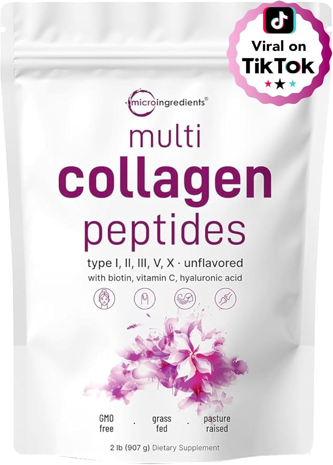 Multi Collagen Protein Powder 2 Pounds