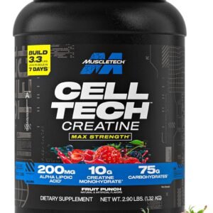 MuscleTech Creatine Monohydrate Powder Cell-Tech Creatine