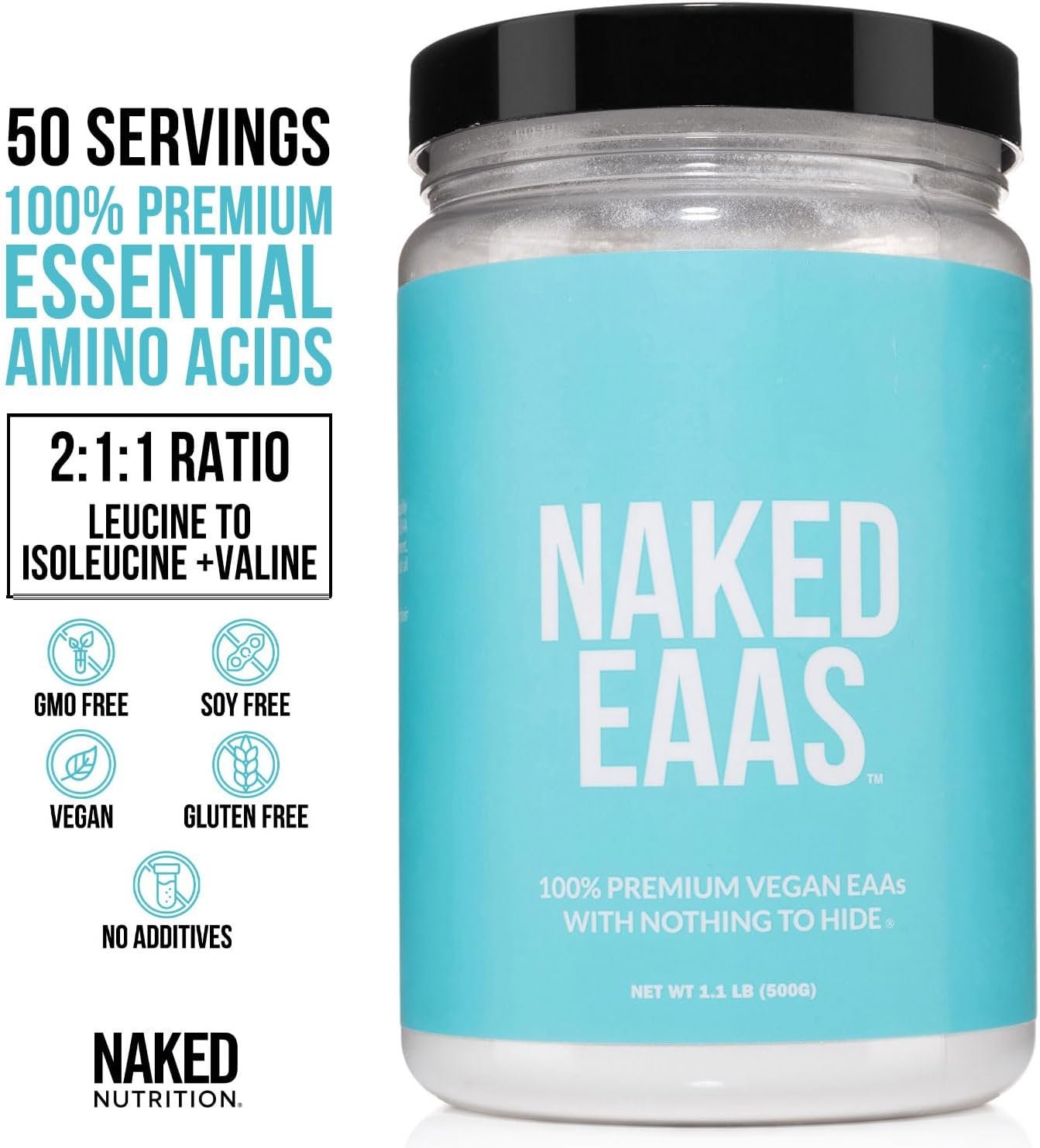 NAKED EAAs Amino Acids Powder - Image 3