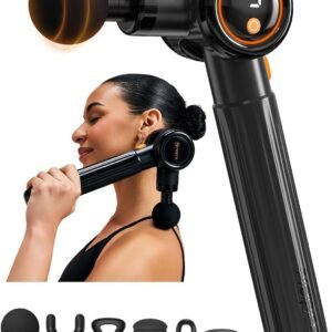 NAPRE Massage Gun with Extension Handle and 3 Adjustable Angles 1