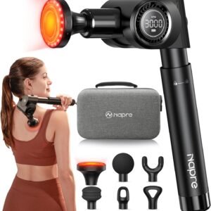 NAPRE Massage Gun with Heat Deep Tissue Handheld 1