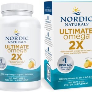 Nordic Naturals Ultimate Omega 2X Lemon Flavor