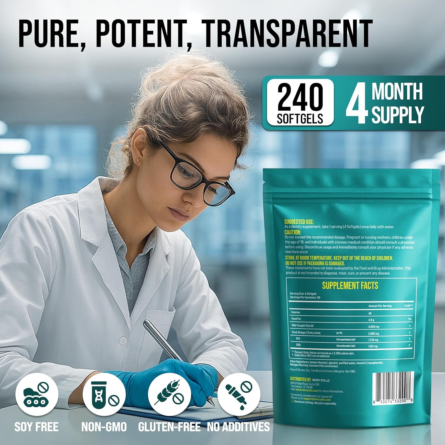 Omega 3 Fish Oil 4800 mg - Image 7