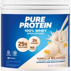 Pure Protein Powder Whey High Protein Low Sugar