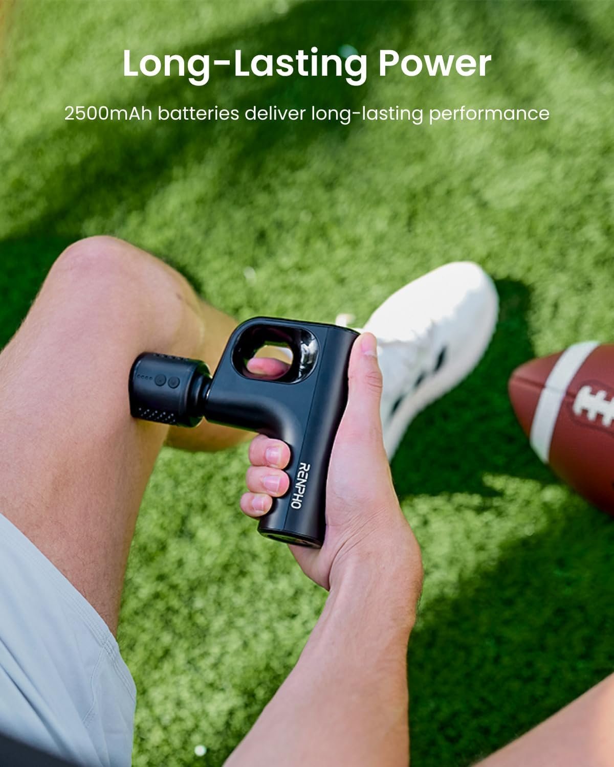 RENPHO Active Mini Thermacool Massage Gun with Heat and Cold - Image 7