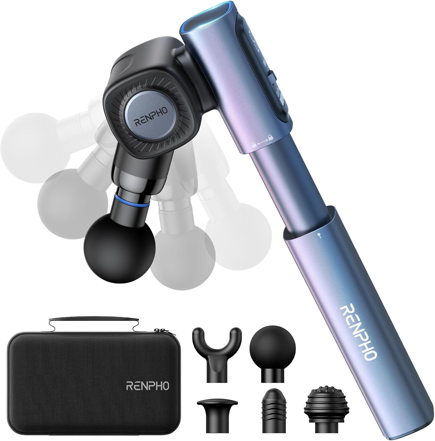 RENPHO Massage Gun with Adjustable Angles 1