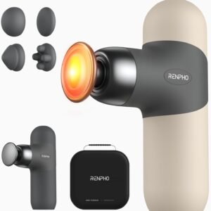 RENPHO Mini Thermal Massage Gun with Heat 1