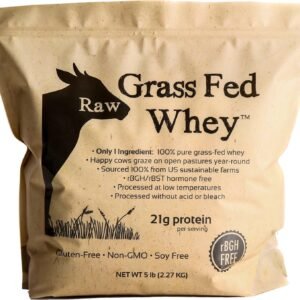 Raw Grass Fed Whey Protein Powder