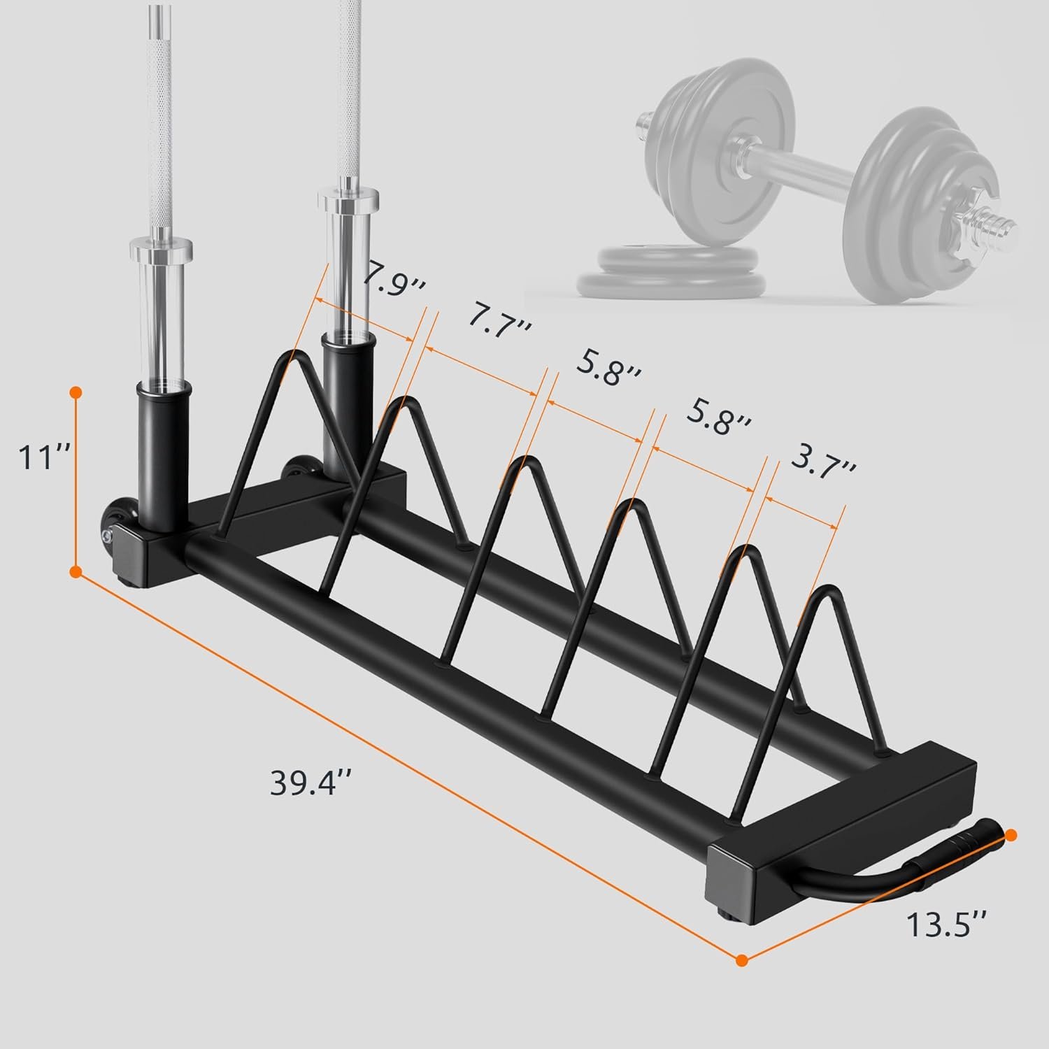 RitFit Weight Plates Rack - Image 3