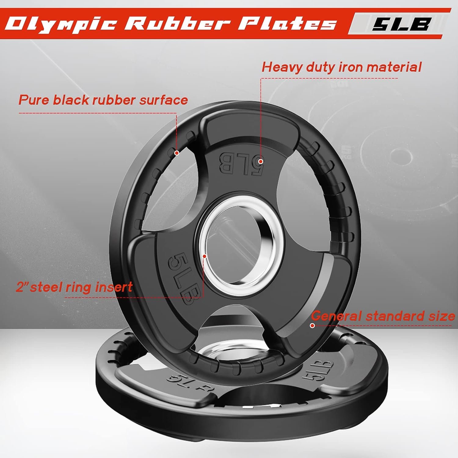 RitFit Weight Plates for Barbell - Image 5