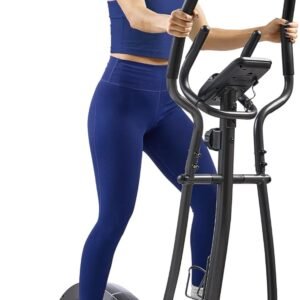 Sunny Health and Fitness Smart Upright Elliptical 1