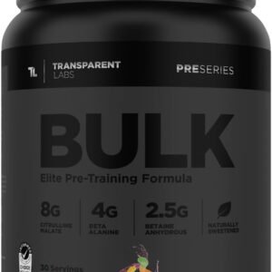 Transparent Labs Bulk Black Pre Workout Sour Gummy
