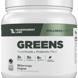 Transparent Labs Prebiotic Greens