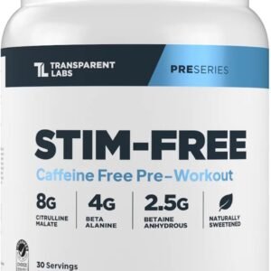 Transparent Labs Stim-Free Pre-Workout