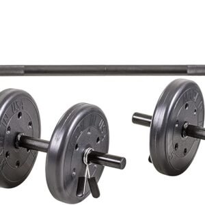 US Weight 105 Pound Barbell Weight Set