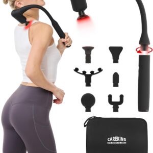Upgraded 2-in-1 Massage Gun with Heat 4