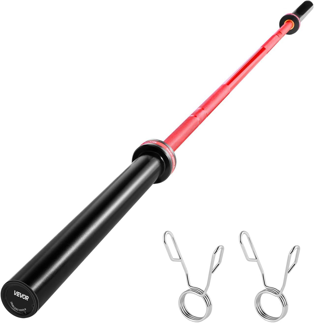 VEVOR 7FT/6FT/4FT Olympic Barbell Bar