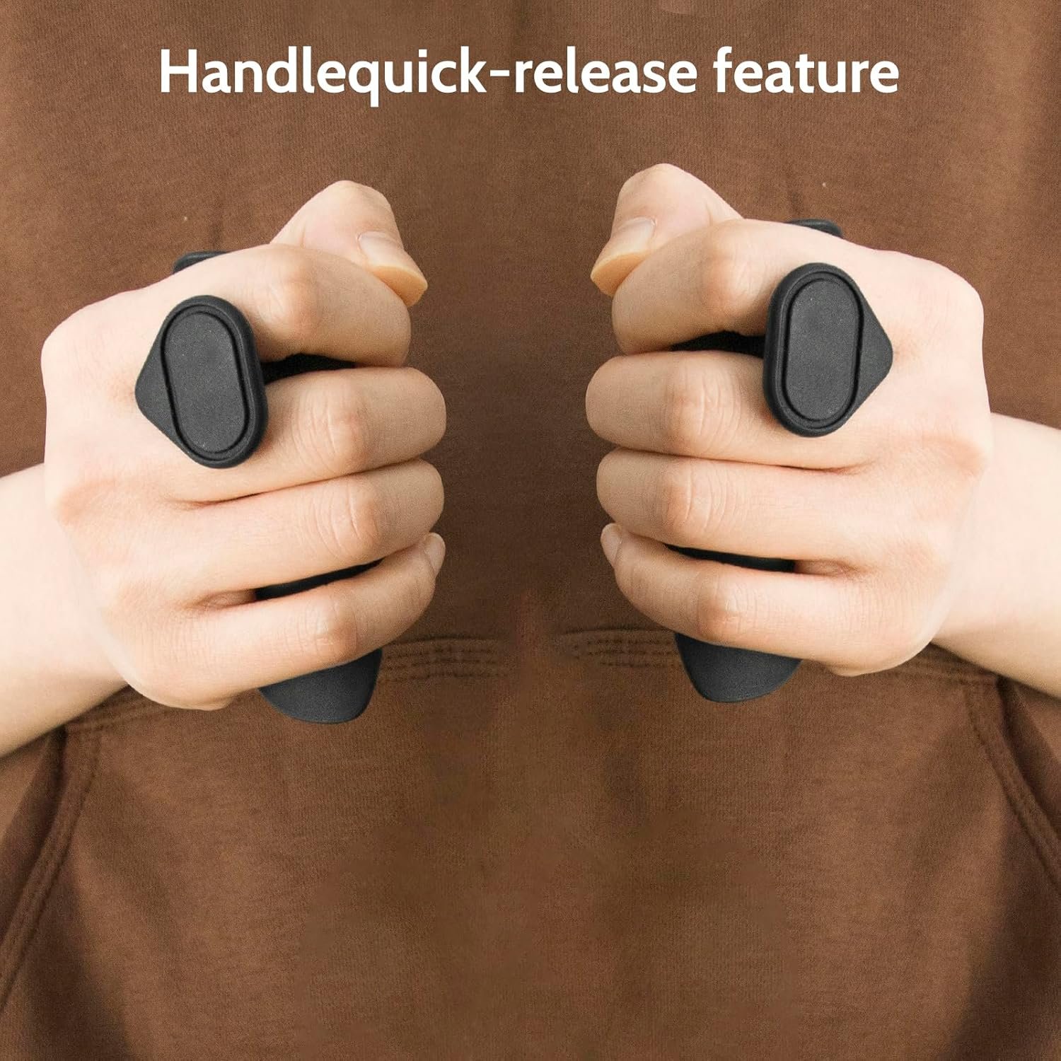 Weight Lifting Grips Rubber Anti-Slip Workout Grips - Image 3