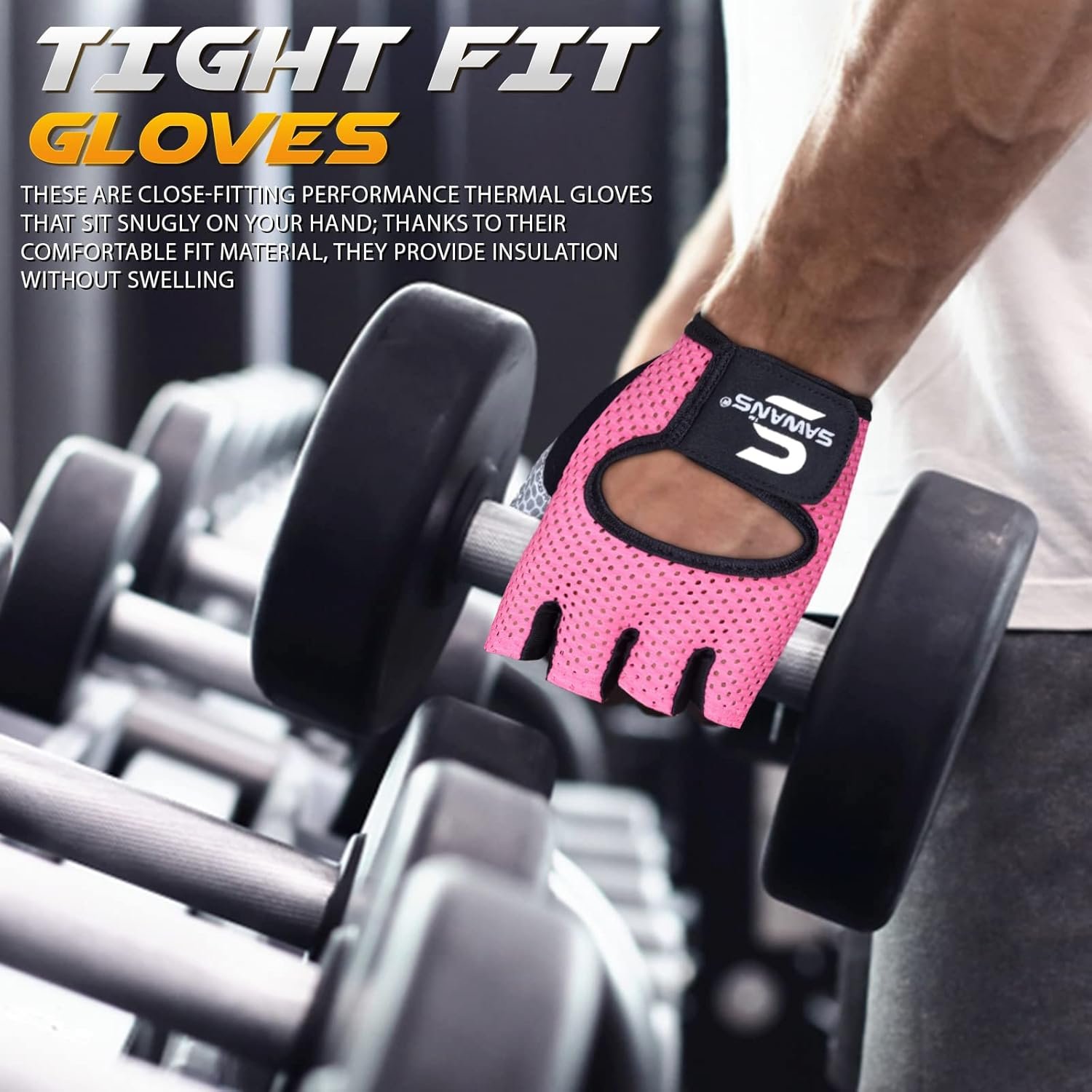 Workout Gloves for Men and Women Weight Lifting Gloves - Image 6