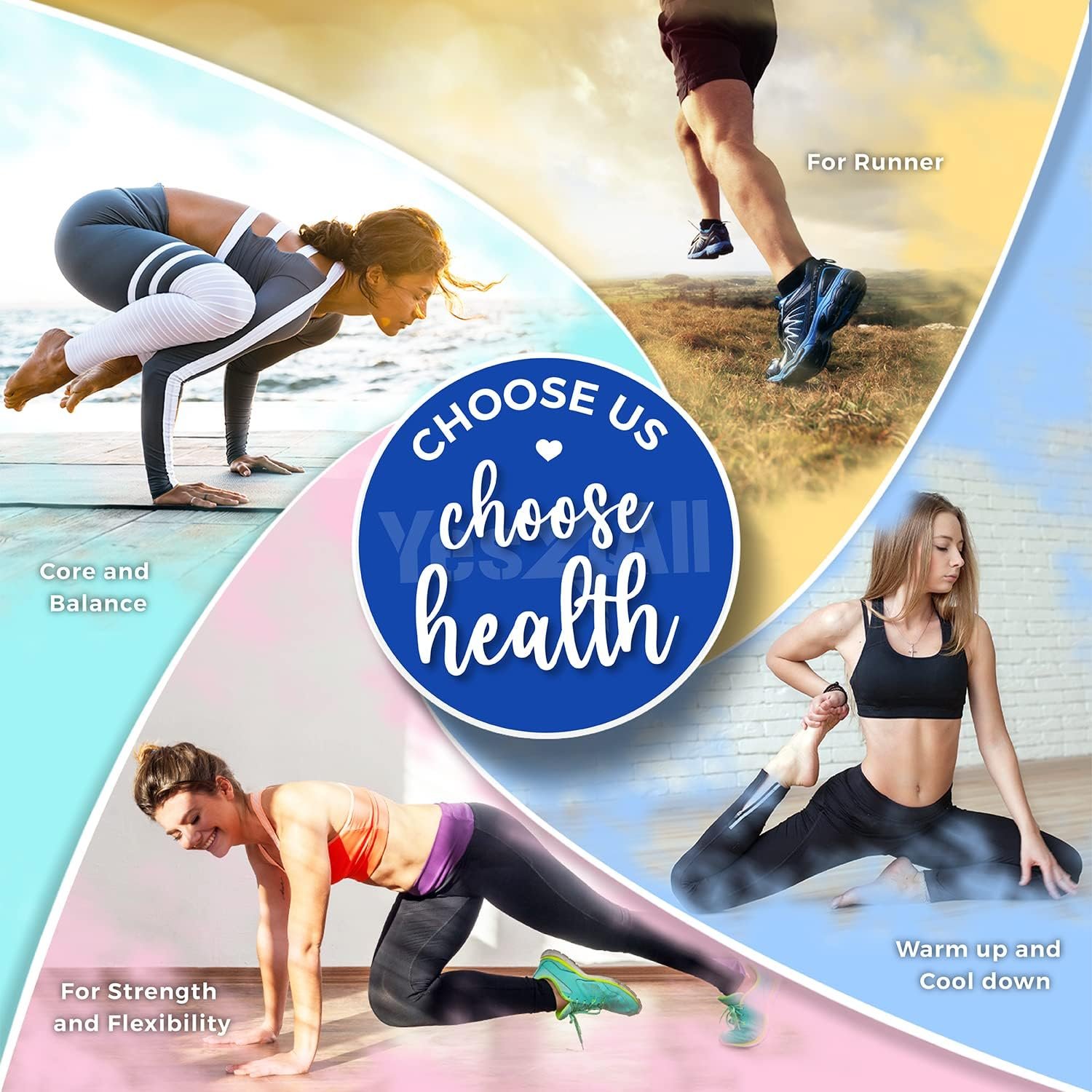 Yes4All EVA Firm Foam Roller for Back - Image 4