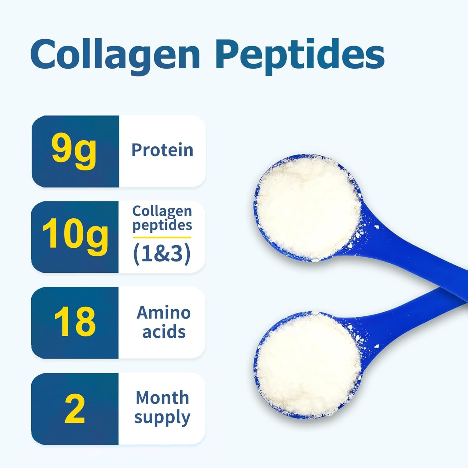 Zammex Premium Collagen Peptides Powder Unflavored - Image 5