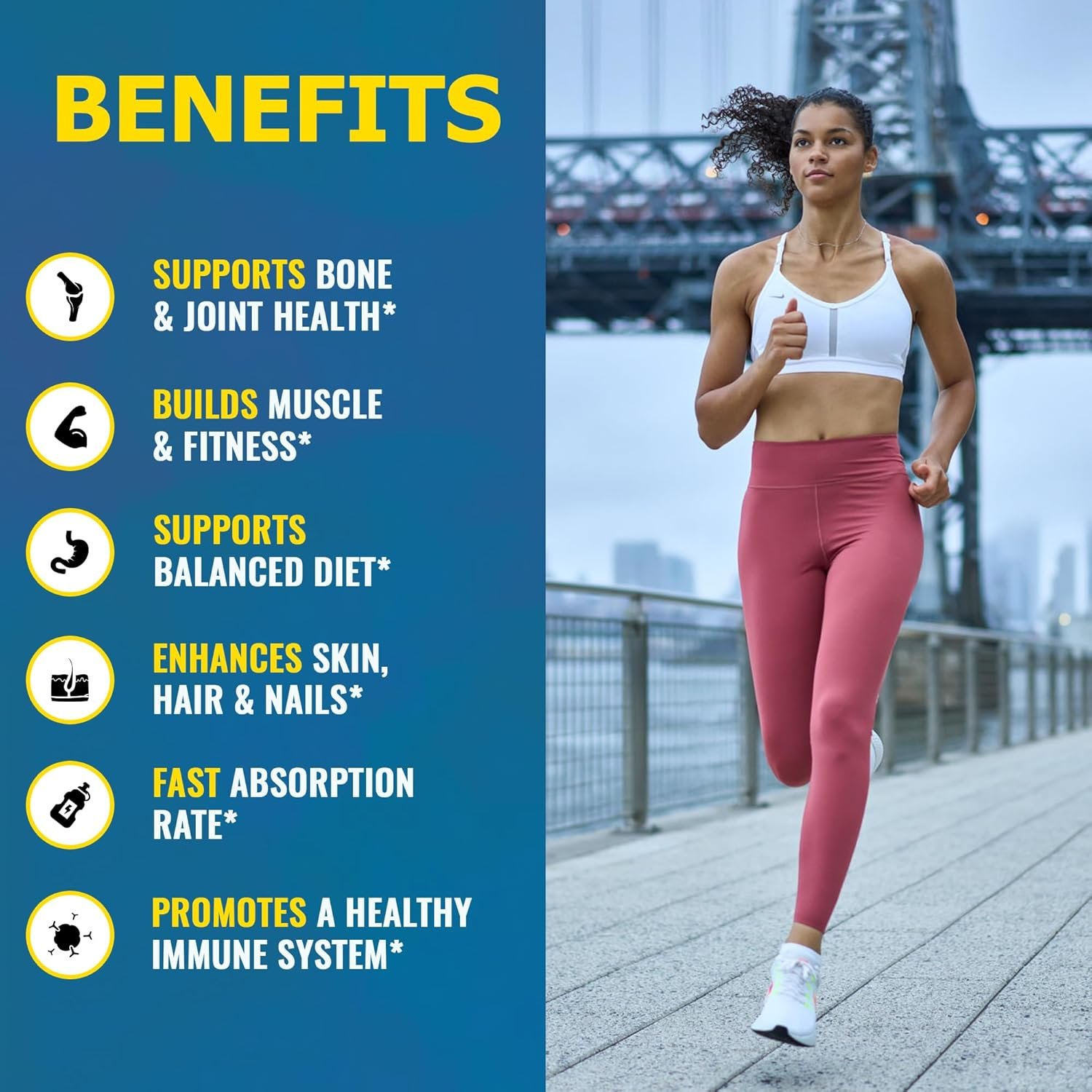 Zammex Premium Collagen Peptides Powder Unflavored - Image 6