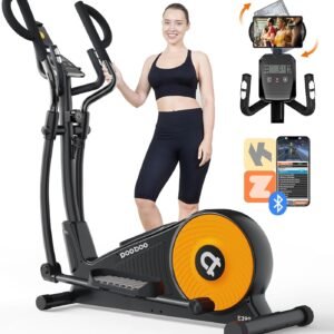 Pooboo Elliptical Machine Elliptical Exercise Machine with 16-Level Resistance 1